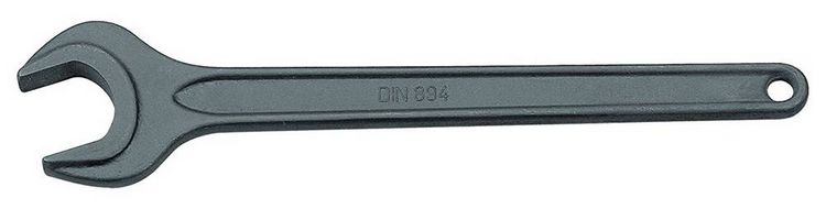 Produktbild: Einmaulschl&uuml;ssel 894 SW 32mm L.275mm phos.m.Aufh&auml;ngeloch GEDORE
