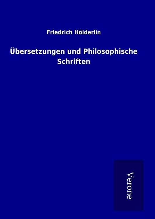 Produktbild: &Uuml;bersetzungen und Philosophische Schriften