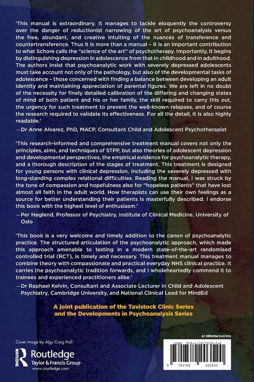 Produktbild: Short-term Psychoanalytic Psychotherapy for Adolescents with Depression