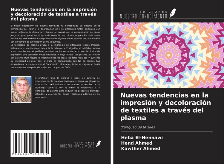 Produktbild: Nuevas tendencias en la impresi&oacute;n y decoloraci&oacute;n de textiles a trav&eacute;s del plasma