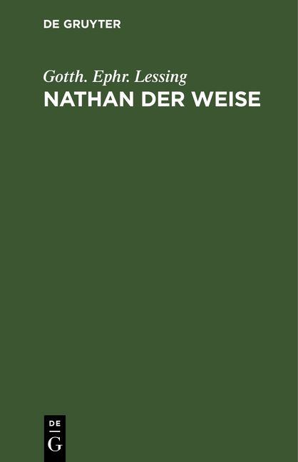 Produktbild: Nathan der Weise