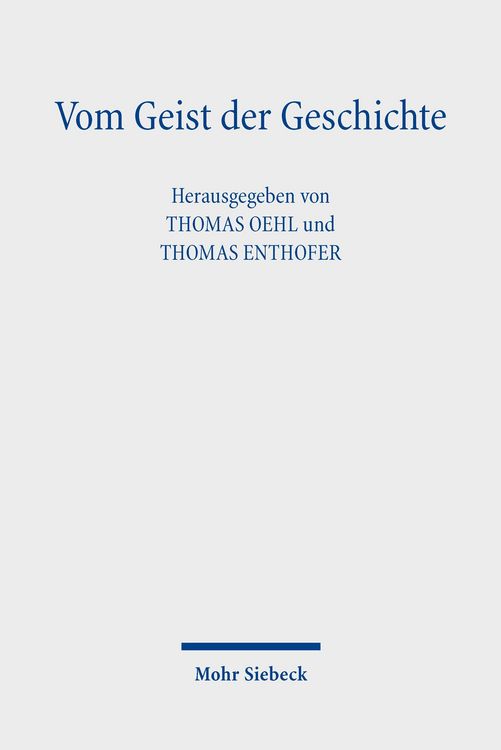 Produktbild: Vom Geist der Geschichte