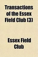 Produktbild: Transactions of the Essex Field Club (3)
