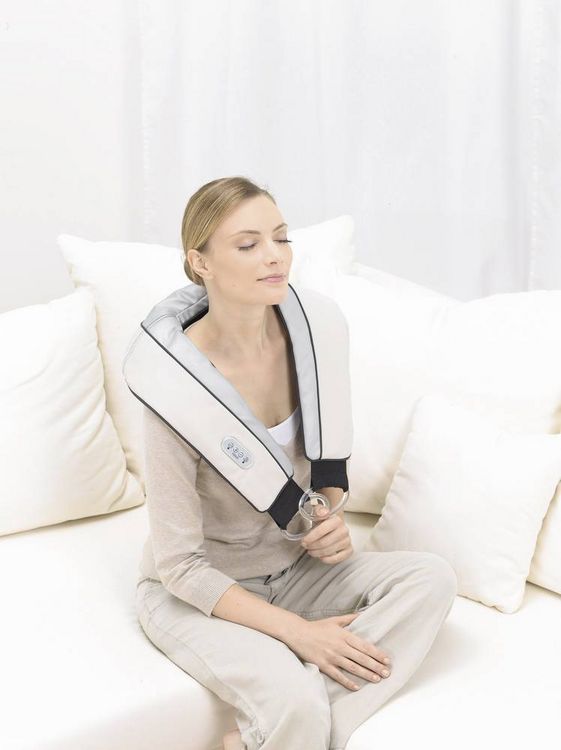 Beurer MG 150 Nackenmassagegerät 60W Beige, Hellblau