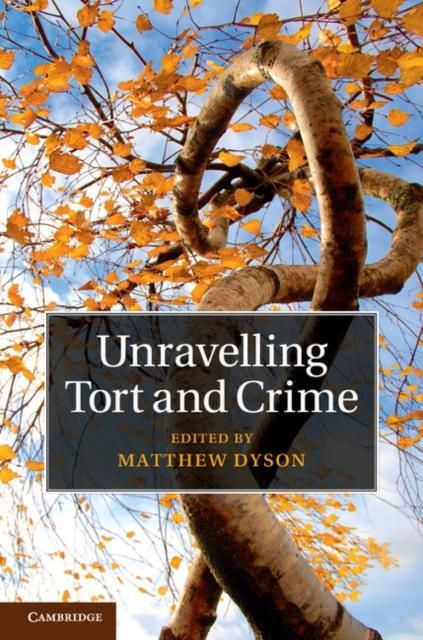 Produktbild: Unravelling Tort and Crime