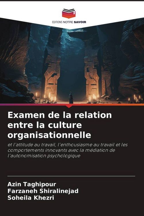 Produktbild: Examen de la relation entre la culture organisationnelle
