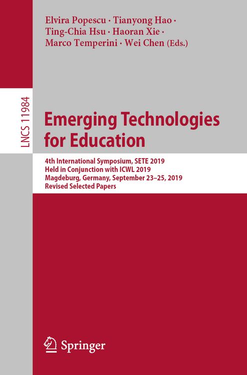 Produktbild: Emerging Technologies for Education