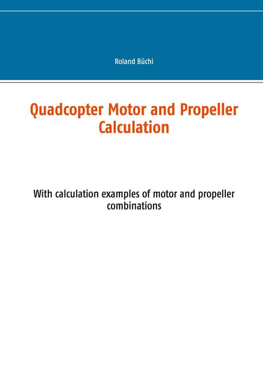Produktbild: Quadcopter Motor and Propeller Calculation