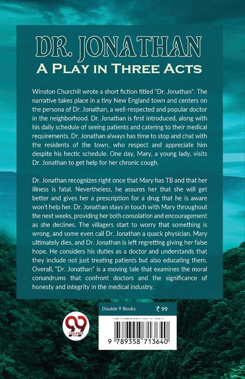 Produktbild: Dr. Jonathan A Play in Three Acts