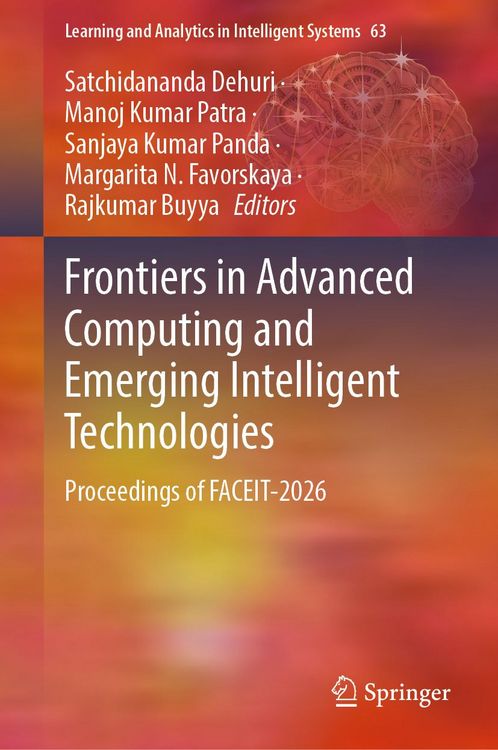 Produktbild: Frontiers in Advanced Computing and Emerging Intelligent Technologies