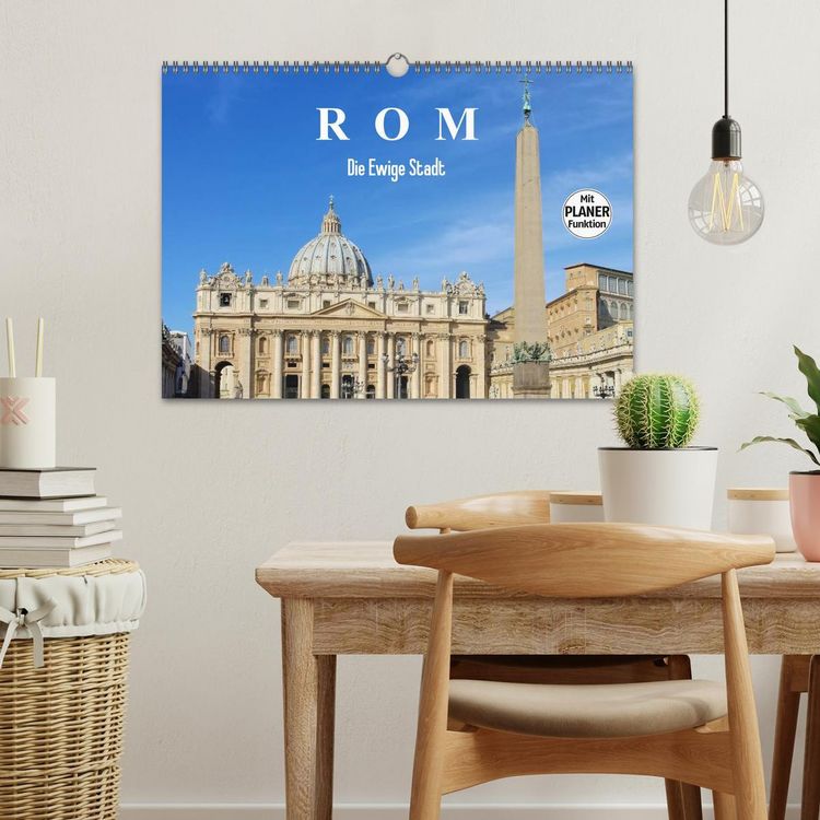 Produktbild: Rom - Die Ewige Stadt (Wandkalender 2026 DIN A3 quer), CALVENDO Monatskalender
