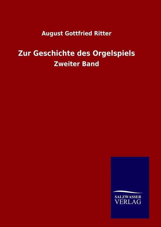 Produktbild: Zur Geschichte des Orgelspiels