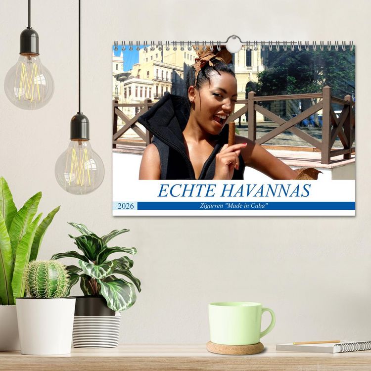 Produktbild: Echte Havannas - Zigarren "Made in Cuba" (Wandkalender 2026 DIN A4 quer), CALVENDO Monatskalender