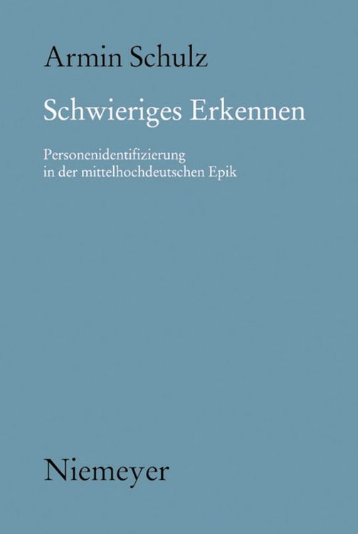 Produktbild: Schwieriges Erkennen