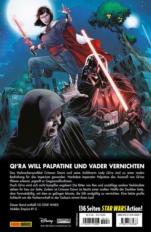 Produktbild: Star Wars Comics: Hidden Empire - Krieg gegen das Imperium