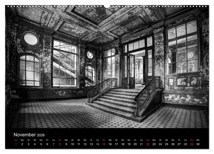 Produktbild: lost beauty (Wandkalender 2026 DIN A2 quer), CALVENDO Monatskalender
