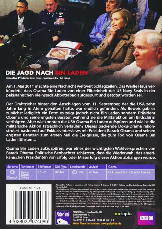 Produktbild: Die Jagd nach Bin Laden