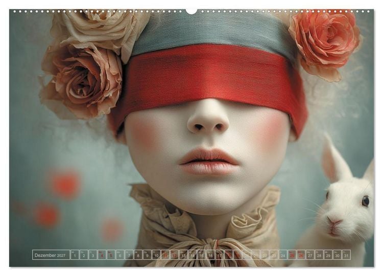 Produktbild: Zwischen Sehen und F&uuml;hlen (hochwertiger Premium Wandkalender 2027 DIN A2 quer), Kunstdruck in Hochglanz