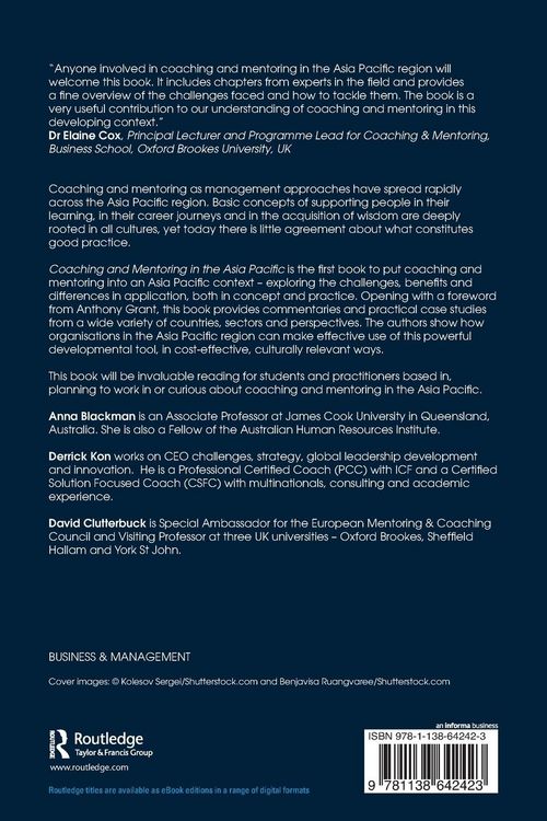 Produktbild: Coaching and Mentoring in the Asia Pacific