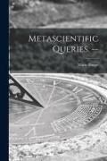Produktbild: Metascientific Queries. --