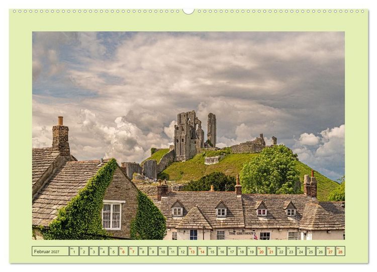 Produktbild: S&uuml;dengland pur (Wandkalender 2027 DIN A2 quer), CALVENDO Monatskalender