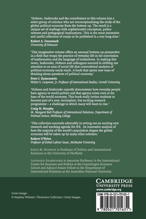 Produktbild: Everyday Politics of the World Economy