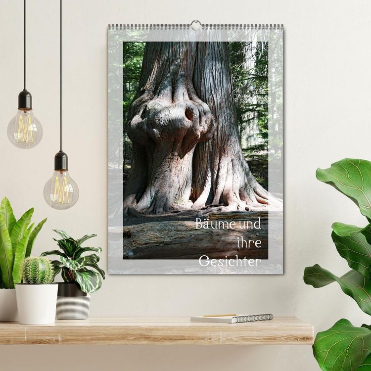 Produktbild: B&auml;ume und ihre Gesichter (Wandkalender 2027 DIN A2 hoch), CALVENDO Monatskalender