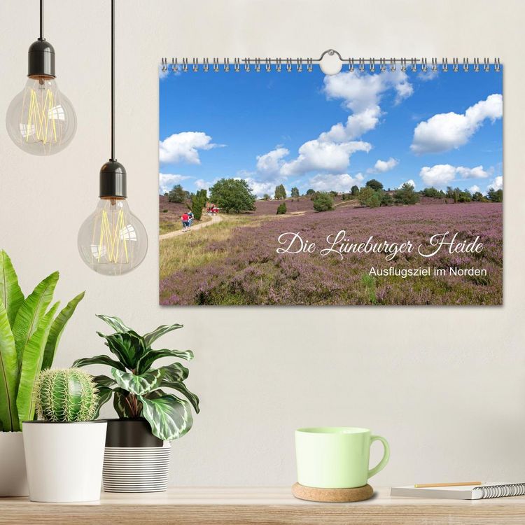 Produktbild: Die L&uuml;neburger Heide - Ausflugsziel im Norden (Wandkalender 2026 DIN A4 quer), CALVENDO Monatskalender