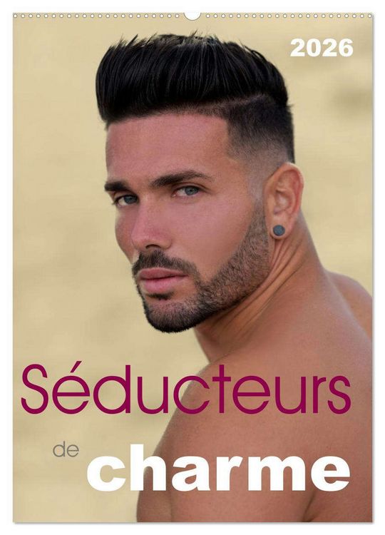 Produktbild: S&eacute;ducteurs de charme (Calendrier mural 2026 DIN A2 horizontal), CALVENDO calendrier mensuel