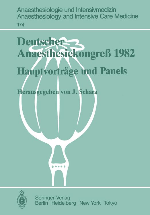 Produktbild: Deutscher Anaesthesiekongre&szlig; 1982