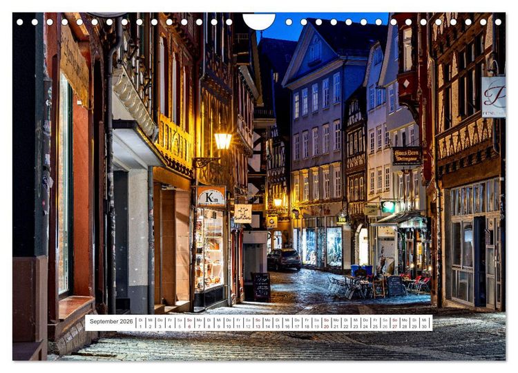 Produktbild: Mein historisches Marburg (Wandkalender 2026 DIN A4 quer), CALVENDO Monatskalender