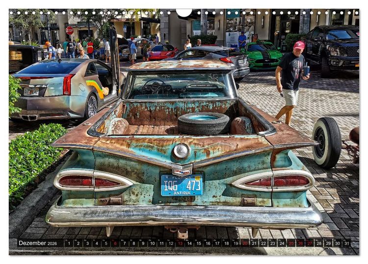 Produktbild: American Hot Rod (Wandkalender 2026 DIN A3 quer), CALVENDO Monatskalender
