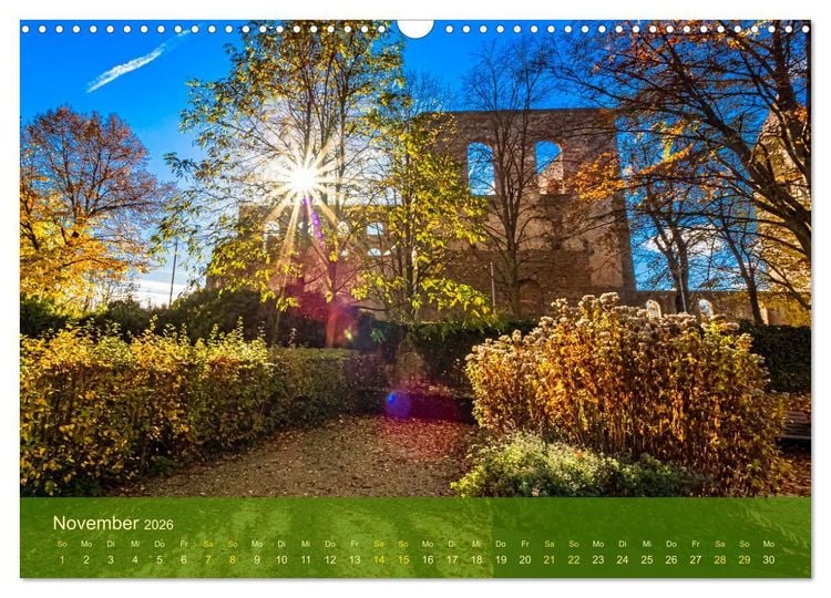 Produktbild: der staudengarten zu bad hersfeld (Wandkalender 2026 DIN A3 quer), CALVENDO Monatskalender