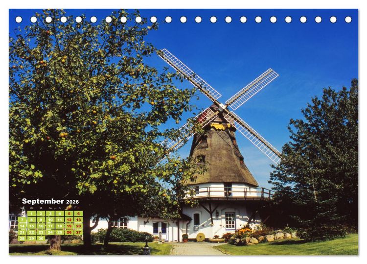 Produktbild: Schleswig-Holstein Du bist so sch&ouml;n (Tischkalender 2026 DIN A5 quer), CALVENDO Monatskalender