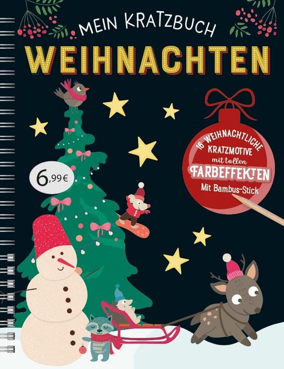 Produktbild: Mein Kratzbuch Weihnachten