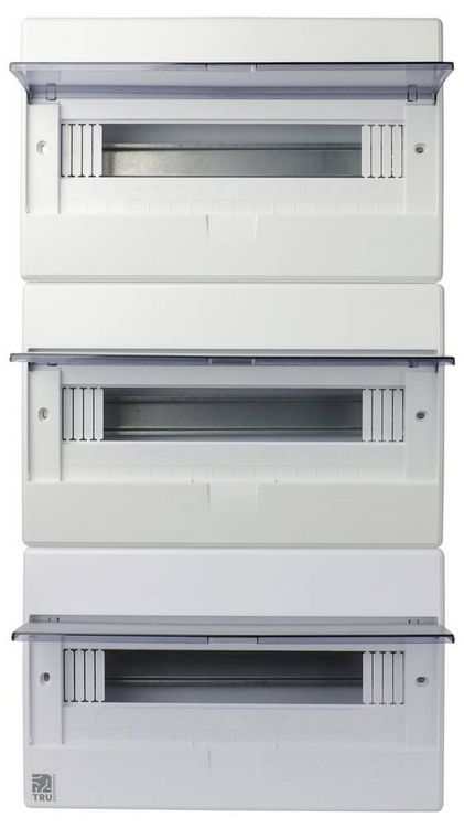 Produktbild: TRU COMPONENTS TC-GYB5-48 Installationsverteiler 366 x 690 x 95 ABS, PC, Stahl 1St.