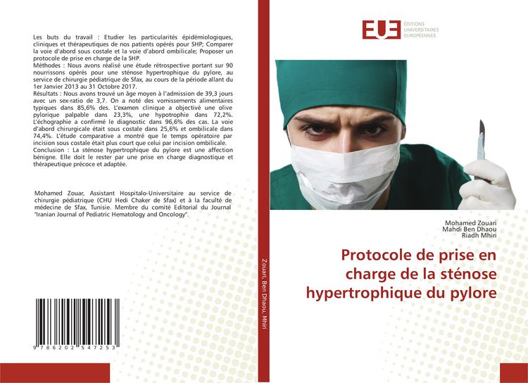 Produktbild: Protocole de prise en charge de la st&eacute;nose hypertrophique du pylore