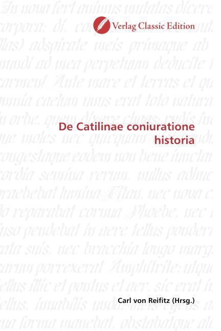 Produktbild: Catilinae coniuratione historia