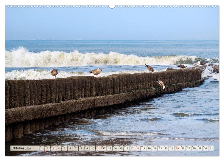 Produktbild: NORDERNEY Bezaubernde Nordseeinsel (hochwertiger Premium Wandkalender 2026 DIN A2 quer), Kunstdruck in Hochglanz