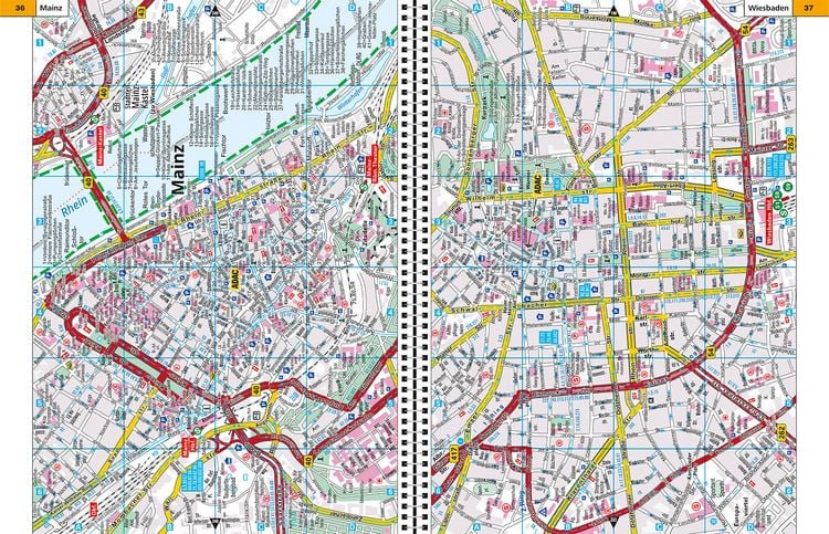 Produktbild: ADAC Stadtatlas Rhein-Main, Frankfurt 1:20.000