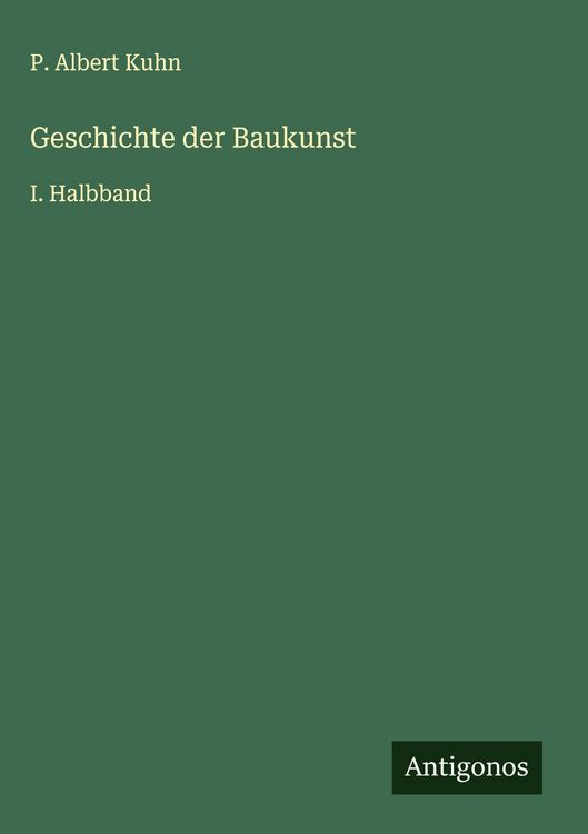 Produktbild: Geschichte der Baukunst