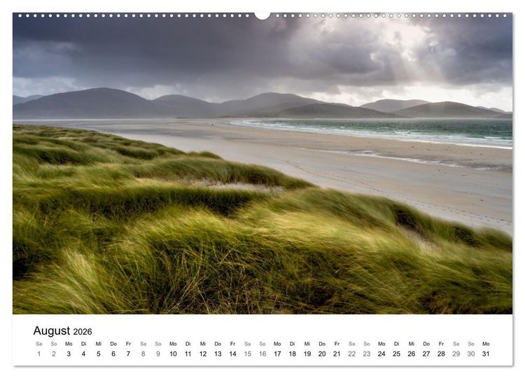 Produktbild: Luskentyre - Isle of Harris, Outer Hebrides (Wandkalender 2026 DIN A2 quer), CALVENDO Monatskalender