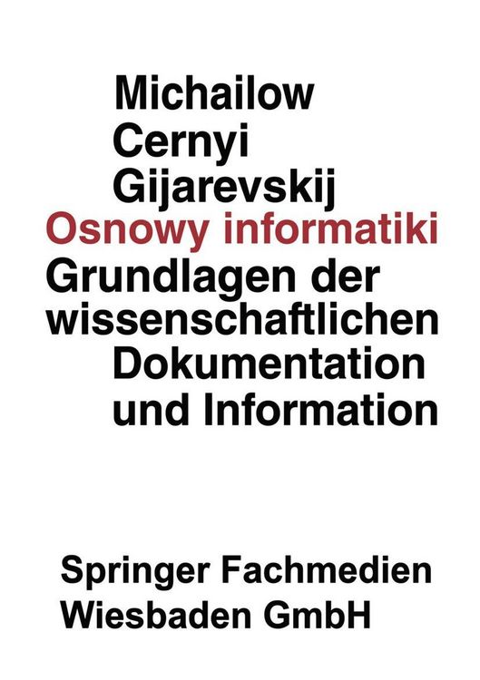 Produktbild: Osnowy informatiki