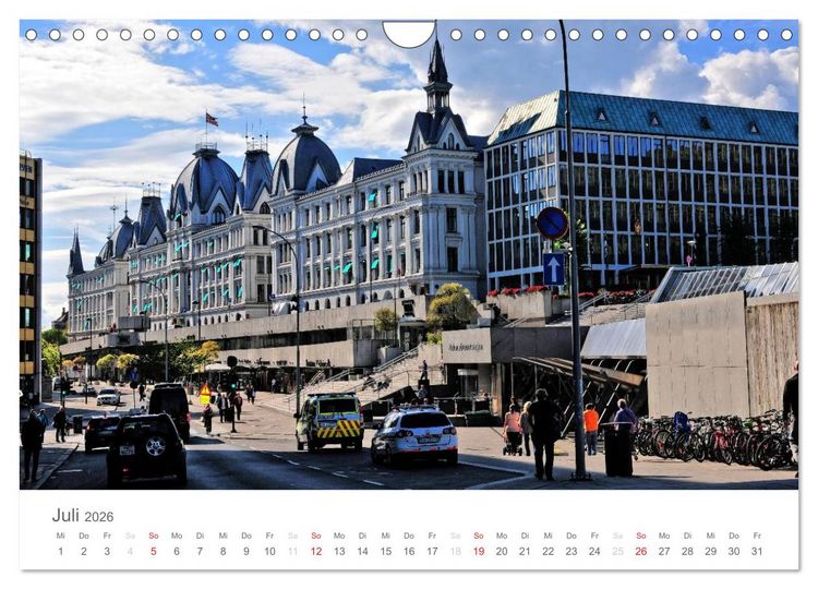 Produktbild: Oslo im Auge des Fotografen (Wandkalender 2026 DIN A4 quer), CALVENDO Monatskalender