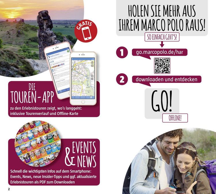 Produktbild: MARCO POLO Reisef&uuml;hrer Harz