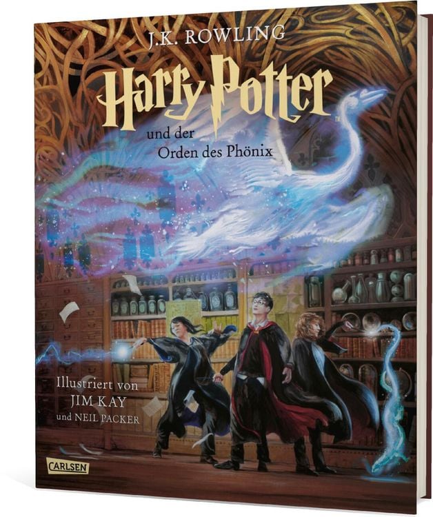 Produktbild: Harry Potter und der Orden des Ph&ouml;nix (farbig illustrierte Schmuckausgabe)