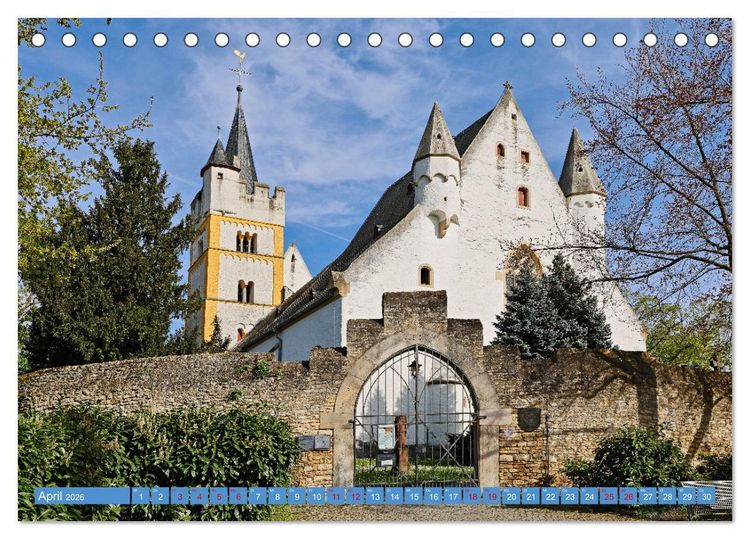 Produktbild: Ingelheim - Rotweinstadt am Rhein (Tischkalender 2026 DIN A5 quer), CALVENDO Monatskalender