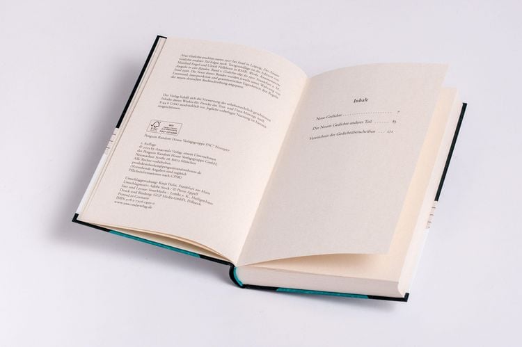 Produktbild: Rilke - Neue Gedichte Teil I und II