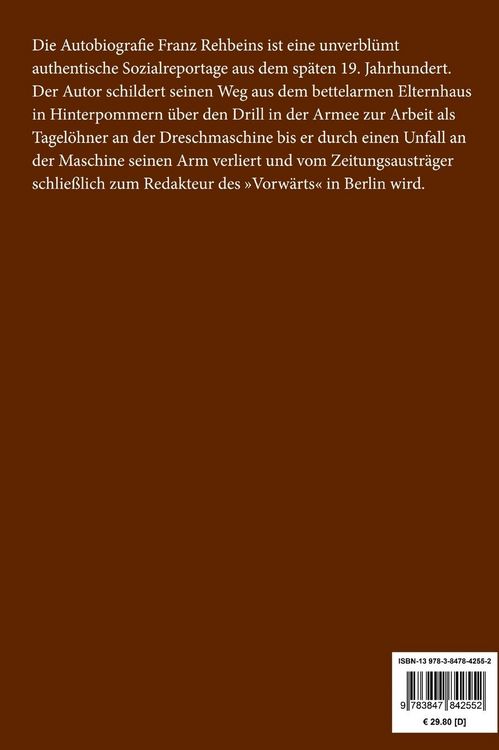 Produktbild: Das Leben eines Landarbeiters (Gro&szlig;druck)