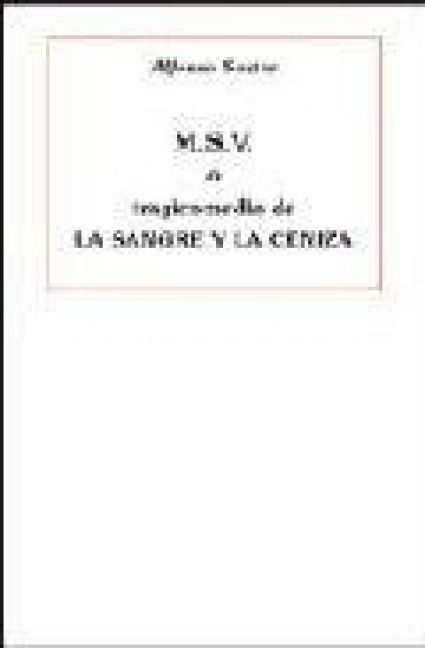 Produktbild: MSV o Tragicomedia de la sangre y la ceniza